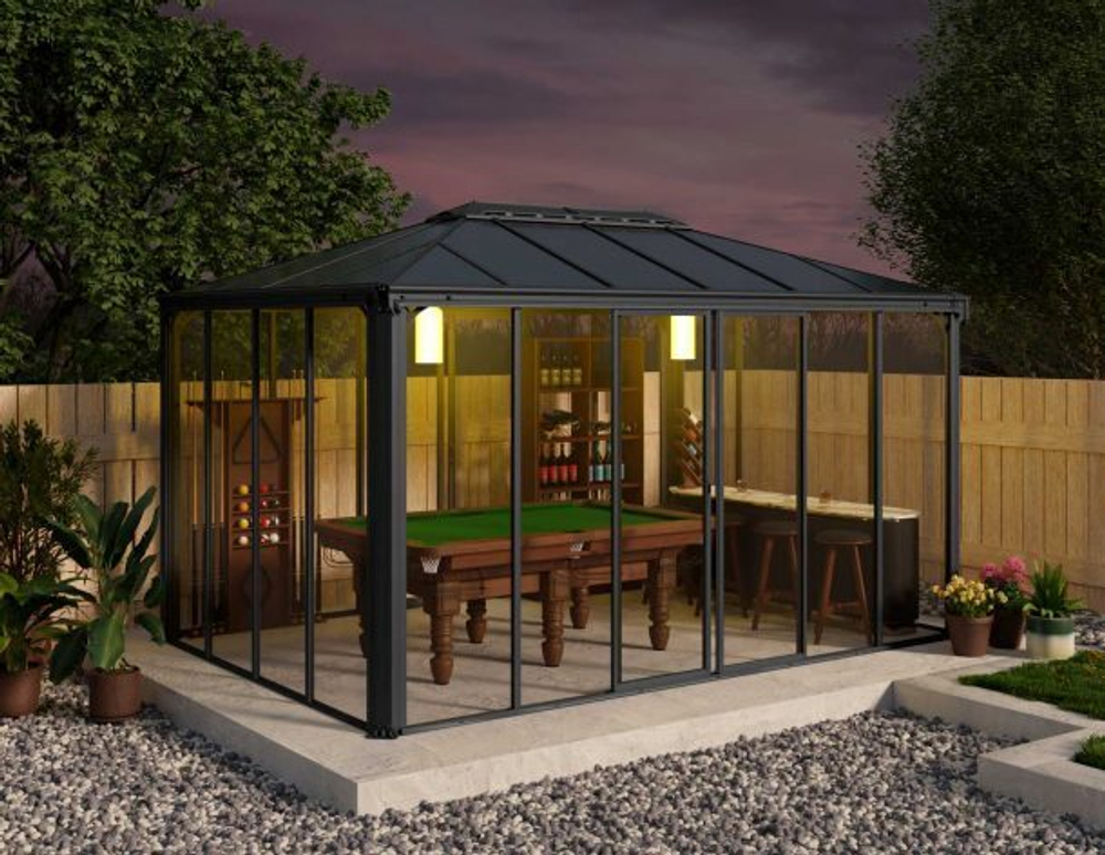 Садовая беседка павильон Palram Ledro 4300 14 x 10 ft