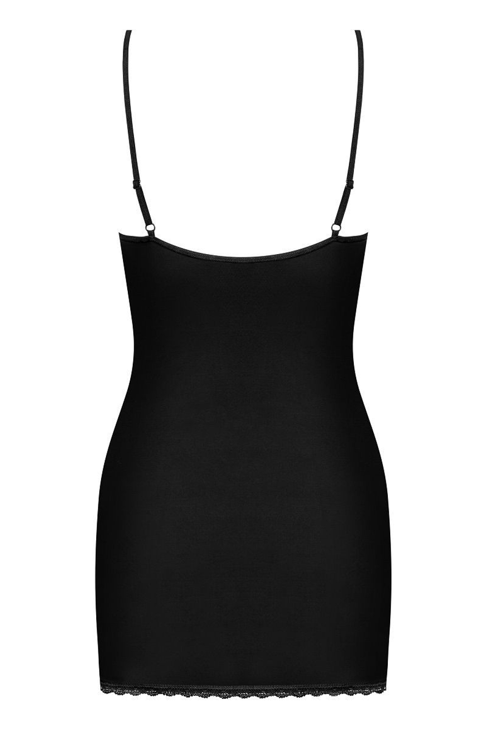 Облегающая сорочка Blackardi с лентой на лифе (Размер: XXL) (Цвет: синий)