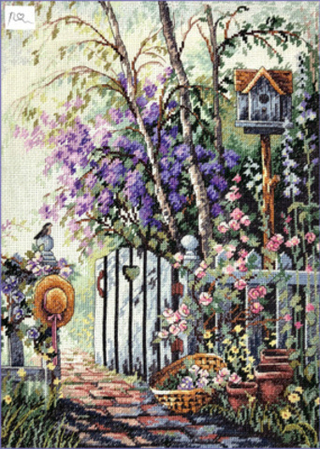 "Врата влюблённых"-35144 вышивка