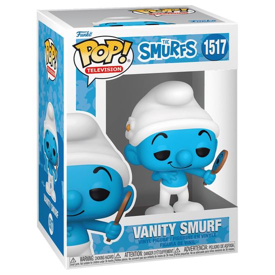 Фигурка Funko POP! TV Smurfs Vanity Smurf (1517) 79260 / Фигурка Фанко ПОП! по мотивам франшизы "Смурфики", Вэнити Смурф