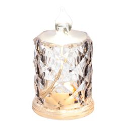 GAEM Изделие декоративное "Свеча" (подсветка, 3xLR54) (блок 12шт), D 5 см, L5 W5 H9 см