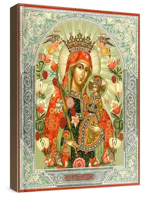 Неувядаемый Цвет (рукописная икона)