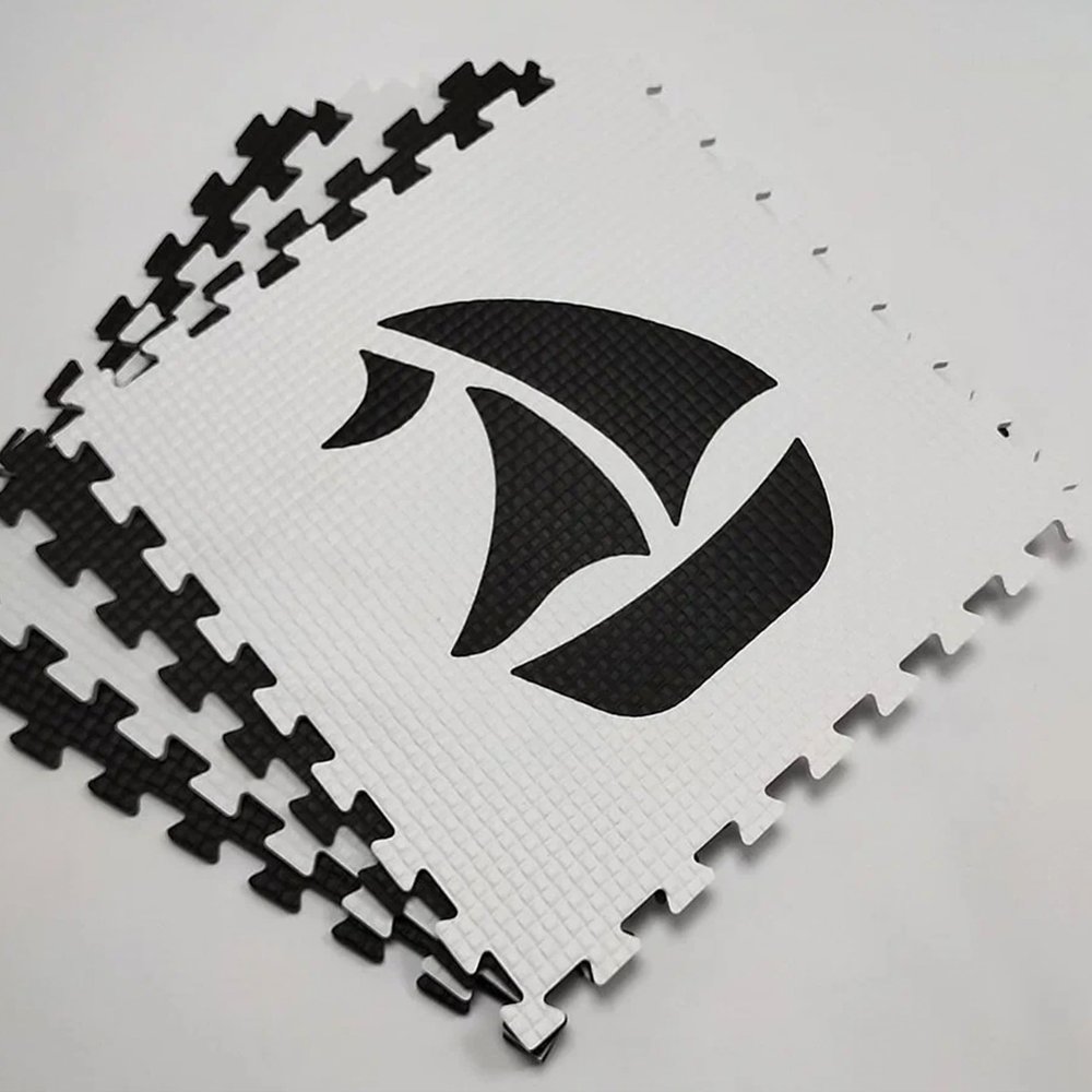 Мягкий пол "Моряк" 500x500x10 мм 45 шор