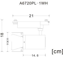 Трековый светильник Arte Lamp