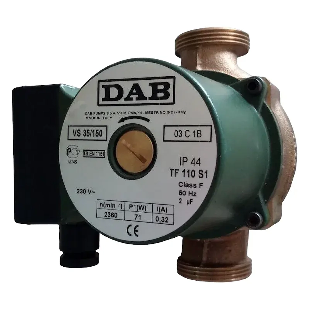Насос циркуляционный бытовой DAB VS 35/150, 60182215H