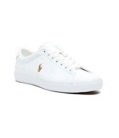 Кожаные кроссовки longwood POLO RALPH LAUREN - белый(816785025)