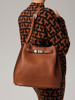 Кожаная сумка Deboro 31342 фундук