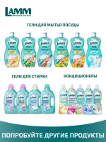Средство для стирки жидкое в капсулах Lamm Альпийская свежесть 20шт