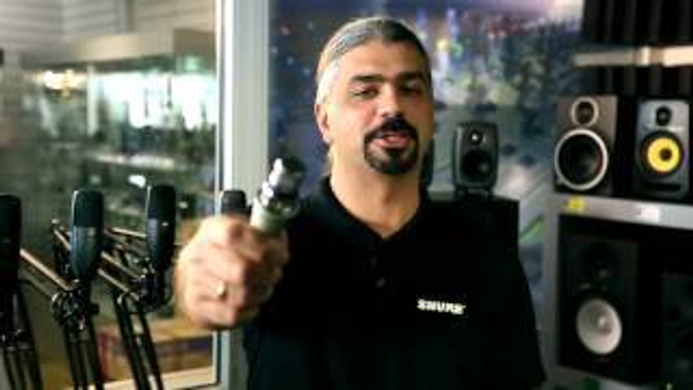 SHURE KSM9HS конденсаторный вокальный микрофон, цвет черный