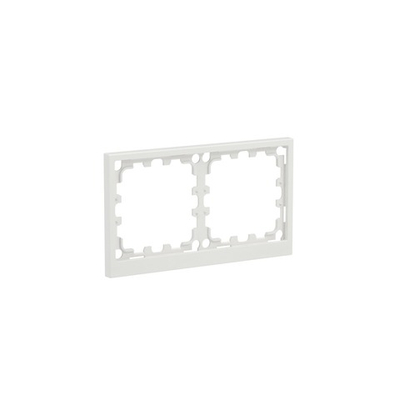 Рамка на 2 поста, KANT, белый песок