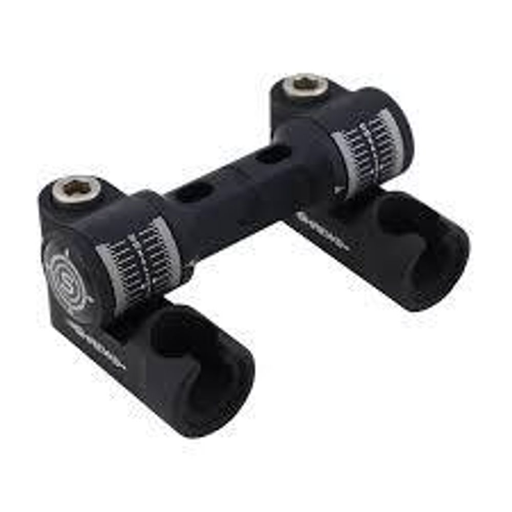 Тройник для лука спортивного Shrewd V-Bar Double Adjustable Atlas Matt Black
