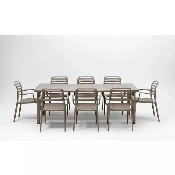 Стол уличный раздвижной Libeccio 160-220х100 см, тортора