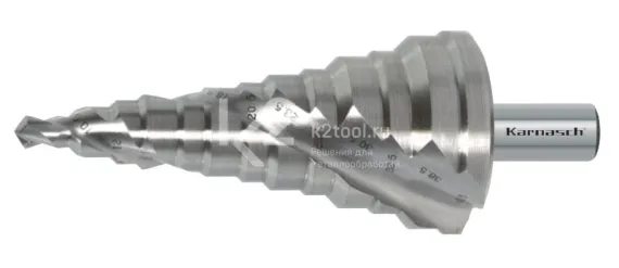 Ступенчатое сверло Ø 7-40,5 мм, Karnasch, арт. 20.1451U