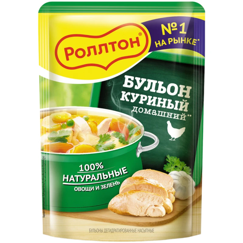 Ролтон Бульон домашний (Курица) 90гр