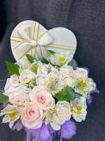 Композиция «Влюблённое сердце»