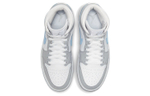 Кроссовки Jordan Air Jordan 1 Mid "Wolf Grey" Dior (Женская размерная сетка)
