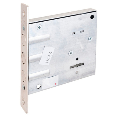 Замок Эльбор врезной 1.04.03.5 Кремень d=16мм  5кл. б/о цинк б/руч.