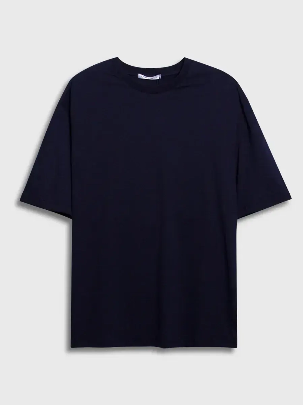 Футболка мужская летняя повседневная однотонная хлопок