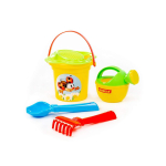 Набор №240 (грабли, лопата, лейка, ведро) (Полесье)