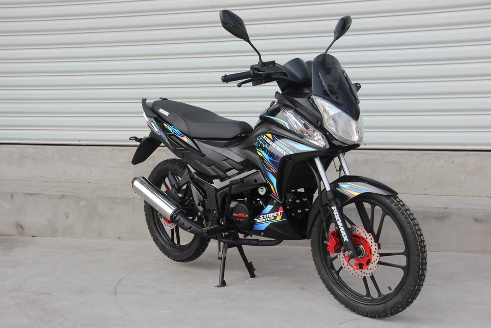 Мопед PROMAX STREET CROSS MAX 150 (49) черно-синий