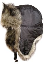 Шапка-ушанка "Тикси" с мехом йети