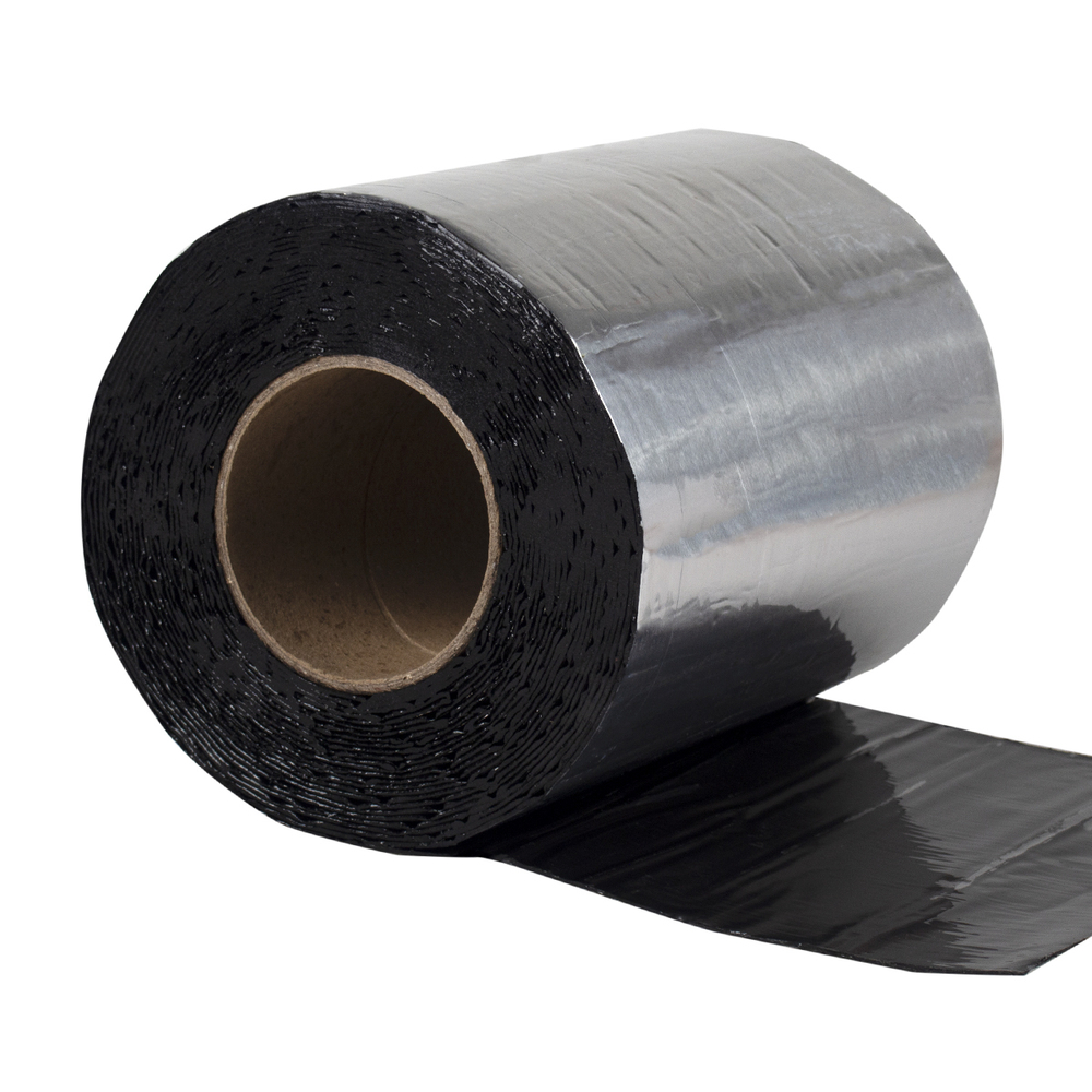 Лента кровельная битумная Шабашка, 20 см x 10 м, алюминий