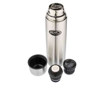 Термос Biostal NB-750-2 0,75л (узкое горло, 2 пробки)