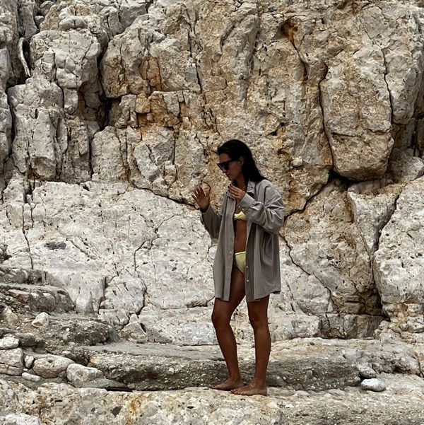 Рубашка #4 Вельветовая Бежевая - фото 19