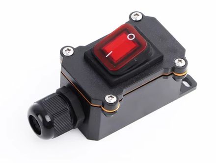 Водонепроницаемый выключатель KCD4 20A 250В самоблокирующийся