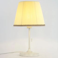 Citilux Линц CL402723 Настольная лампа патина с кремовым абажуром