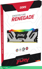 Оперативная память Kingston Fury Renegade Silver/Black 32GB DDR5 RGB XMP (KF576C38RSAK2-32)
