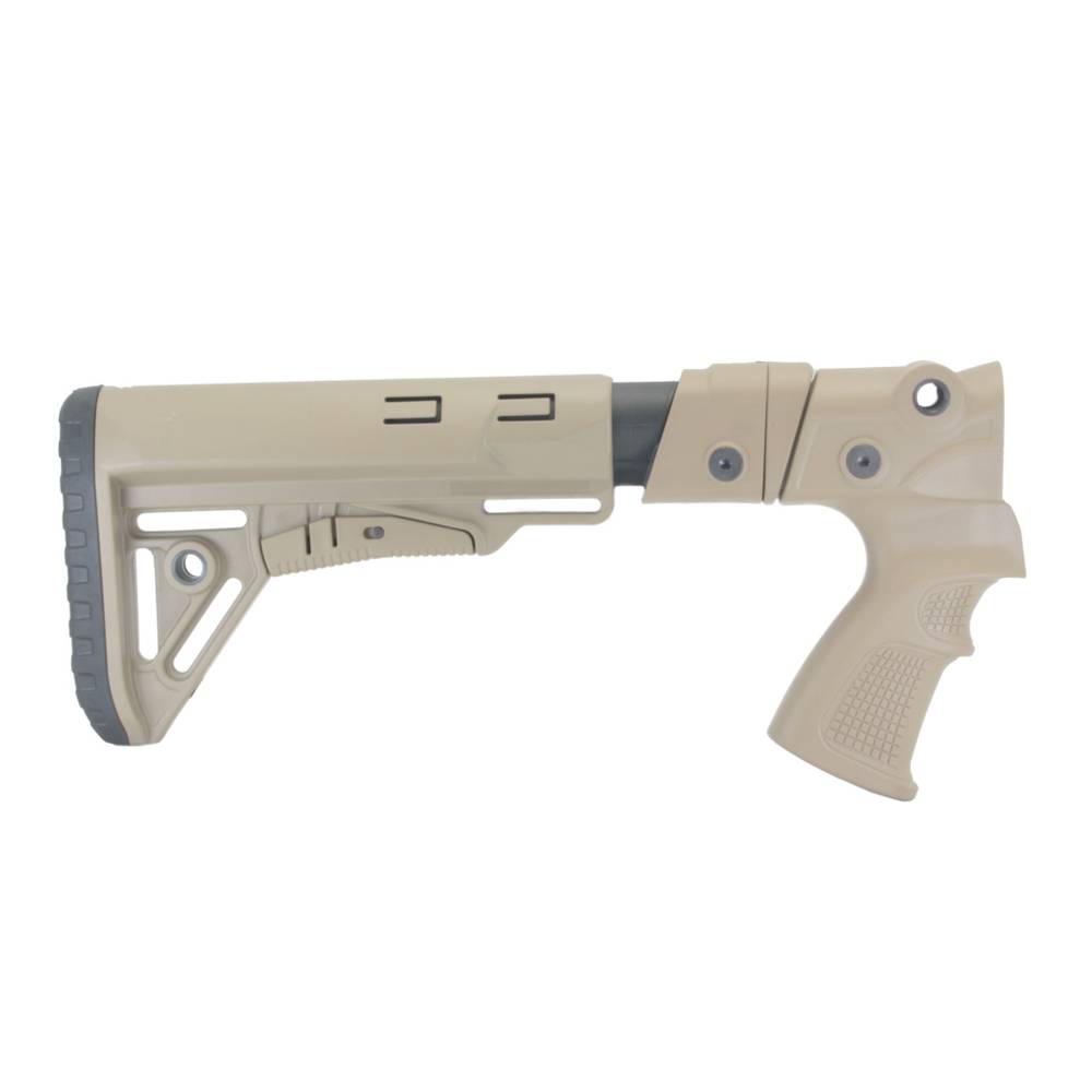 Приклад МР-155 пластик, DLG Tactical. Черный