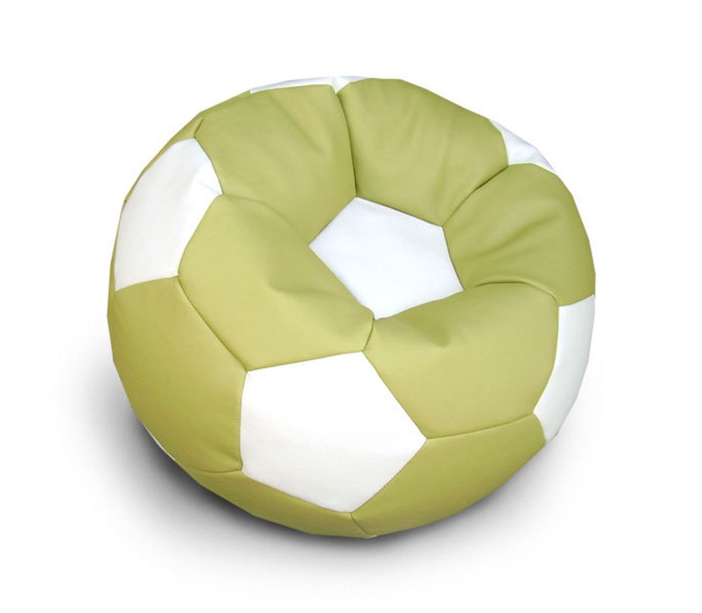 Кресло мяч Зелено-Белый