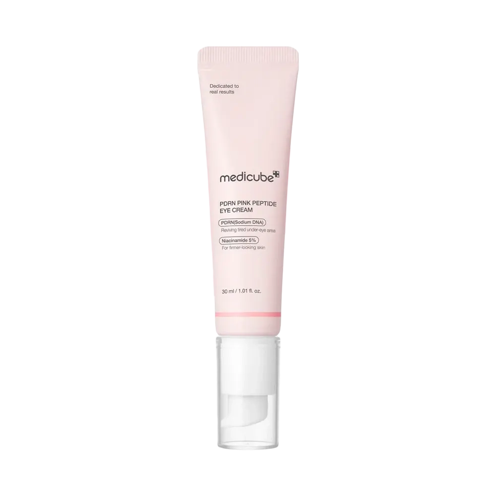 Medicube PDRN Pink Peptide Eye Cream осветляющий крем для век с ПДРН и пептидами