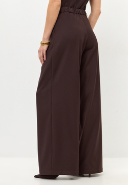 Брюки широкие прямого кроя