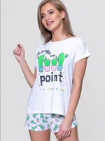 Оригинальный комплект с кактусами (Размер: L) (Цвет: белый)