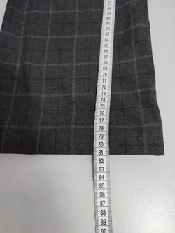 Брюки в клетку серые 40 размер