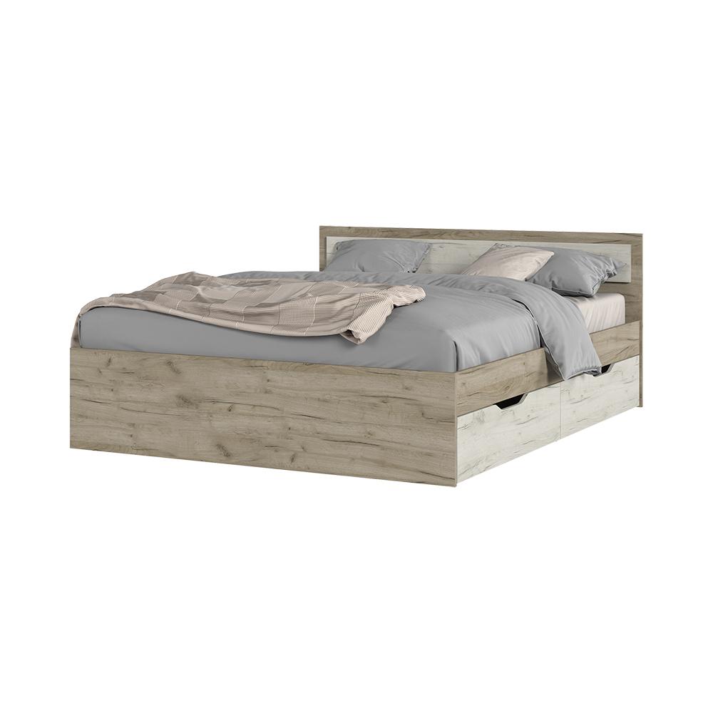 Кровать с ящиками 1,6 Гармония КР 604