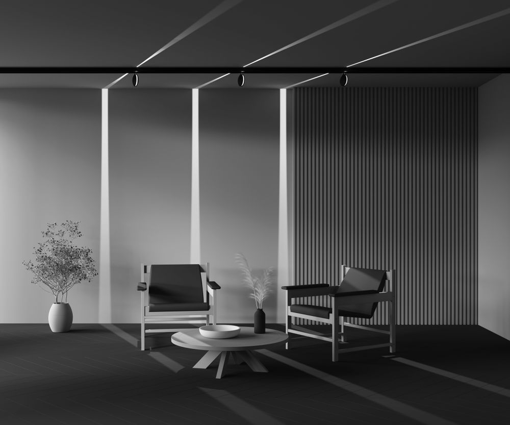 Трековый светильник Maytoni Exility Outline TR090-2-6W4K-B