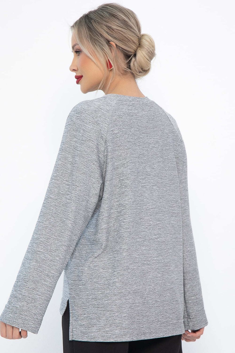 Джемпер трикотажный Ютта (серый) Б14726-30М LT Collection