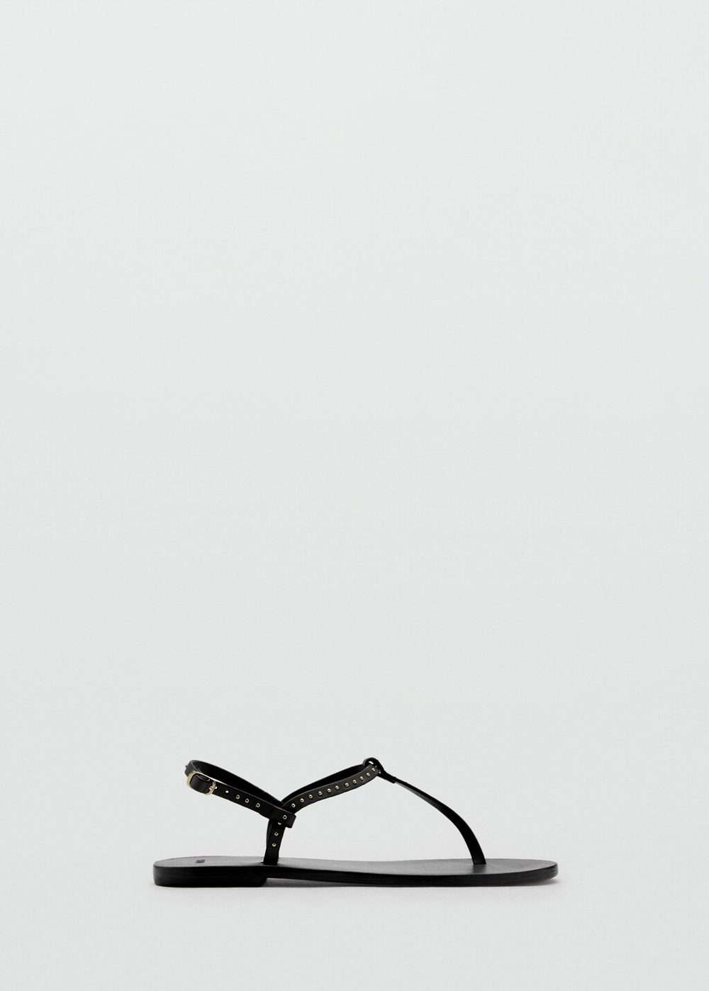 Кожаные сандалии с мини-заклепками