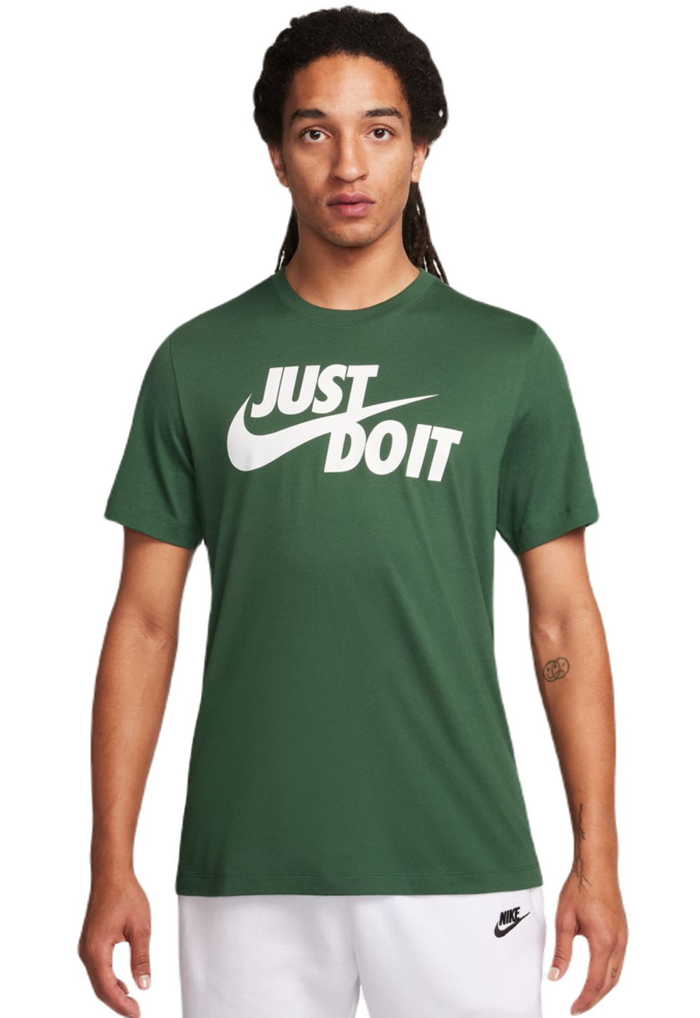 Теннисная футболка Nike NSW Tee Just Do It Swoosh - fir