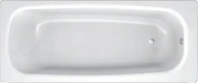 Стальная ванна BLB Universal B60H 160x70 см, с ножками APMROBZF, с шумоизоляцией