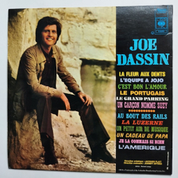 Винтажная виниловая пластинка LP Joe Dassin (Holland 1970)