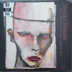 Marilyn Manson - One Assassination Under God (Chapter 1) - Pastel Pink With Blue Splatter LP