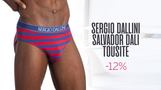 Дарим скидку 12% на белье Sergio Dallini, Salvador Dali, Tousite! 🌶️