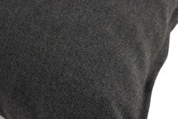 Декоративная подушка для мебели 50х43 см, цвет темно-серый 027