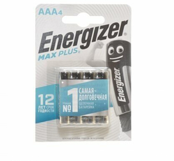Батарейка ENERGIZER LR03 Max Plus алкалиновая блистер  4шт