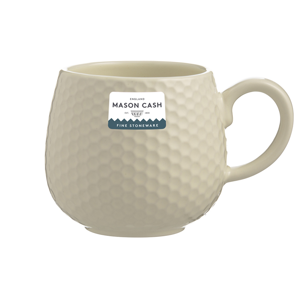 Чашка 350мл Mason Cash Embossed кремовая