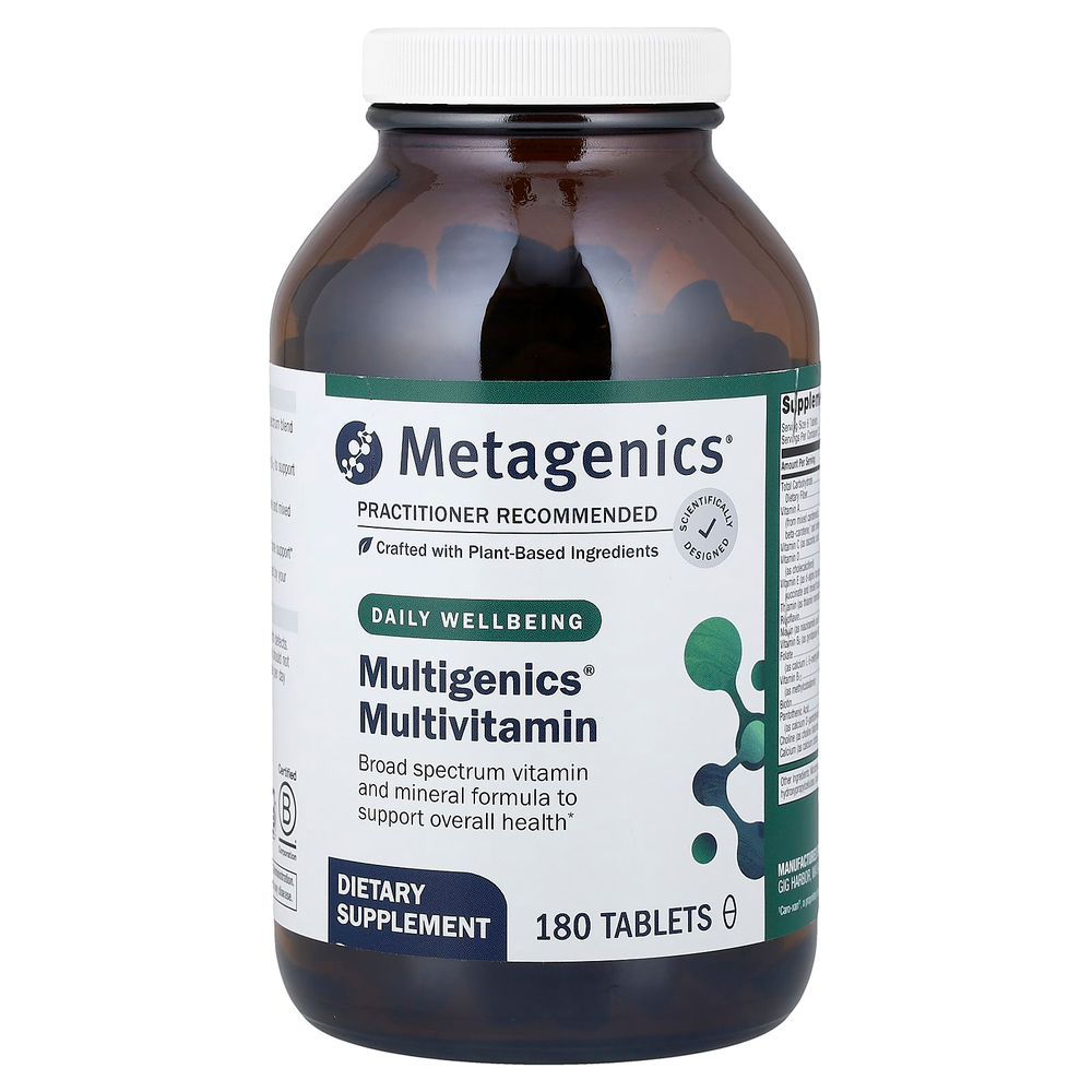 Metagenics, мультивитамины Multigenics®, 180 таблеток